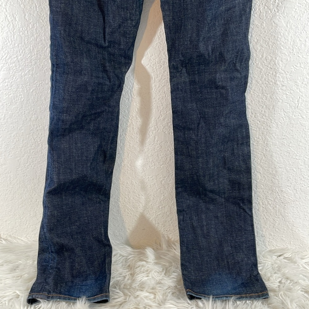 LUCKY Brand Legend Zoe Straight Leg Blue Denim Jeans Size 4 - Picture 7 of 12